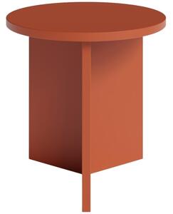 Červený kulatý konferenční stolek MOJO MINIMAL 39,5 cm
