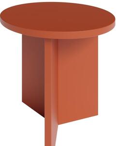 Červený kulatý konferenční stolek MOJO MINIMAL 39,5 cm