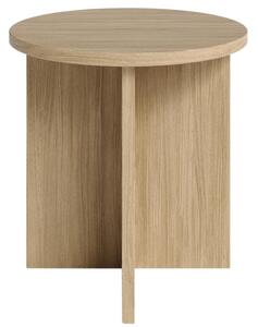 Dubový kulatý konferenční stolek MOJO MINIMAL 39,5 cm