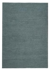 Šedomodrý ručně tkaný vlněný koberec 200x290 cm Harris Boucle – Flair Rugs