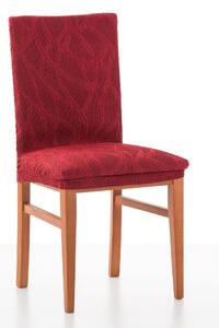 Blancheporte Žakárový potah na židli Alice červená sedák+opěrka