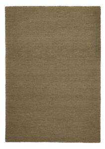Khaki ručně tkaný vlněný koberec 160x230 cm Harris Boucle – Flair Rugs