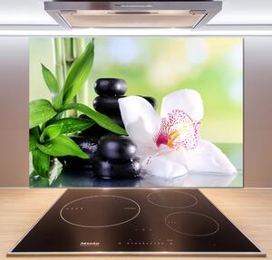 Skleněný panel do kuchynské linky Orchidej pksh-71878177
