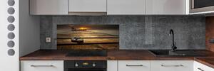 Panel do kuchyně Dřevěné molo pksh-72000067