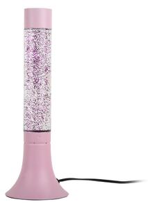Růžová stolní lampa se skleněným stínidlem (výška 37,5 cm) Astro Glittler – Leitmotiv