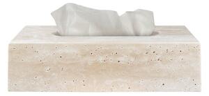Kamenný box na kapesníky Travertine – Mette Ditmer Denmark