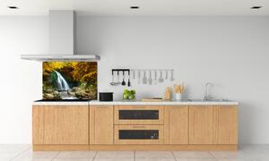 Panel do kuchyně Vodopád v lese pksh-72571423