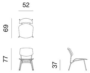 Designové křesla Strain Low Chair