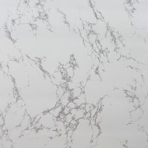Multi-decor, PVC podlaha - lino AladinTex Start 4701 mramor světlý, na míru, šíře 2m, bílá, bez podkladu, chodba / předsíň