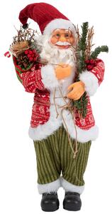 Tutumi, vánoční figurka Santa Clause XL 87cm KL-21X39, vícebarevné, CHR-06980