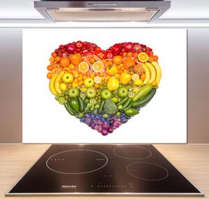 Panel do kuchyně Zeleninové srdce pksh-73421875