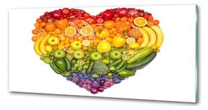 Panel do kuchyně Zeleninové srdce pksh-73421875