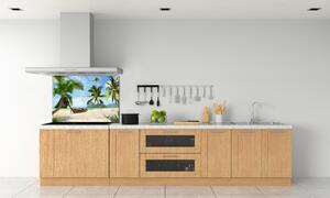 Panel do kuchyně Palmy na pláži pksh-74626078