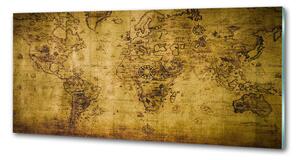 Panel do kuchyně Stará mapa světa pksh-74813931