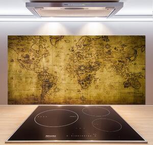 Panel do kuchyně Stará mapa světa pksh-74813931