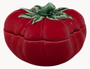 Ručně malovaná dóza's víčkem Tomato