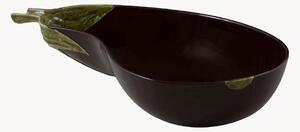 Ručně malovaná servírovací mísa Aubergine