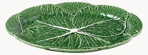 Oválný servírovací talíř Cabbage, ručně malovaná