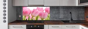 Panel do kuchyně Růžové tulipány pksh-76775867