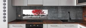 Panel do kuchyně Červený strom pksh-76838967