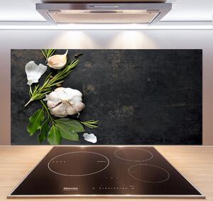Skleněný panel do kuchyně Česnek pksh-77095501
