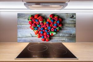 Panel do kuchyně Srdce z ovoce pksh-77424727