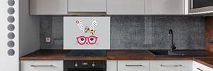 Panel do kuchyně Králík v brýlích pksh-77476697
