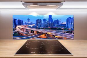 Skleněný panel do kuchyně Viadukt pksh-78087242