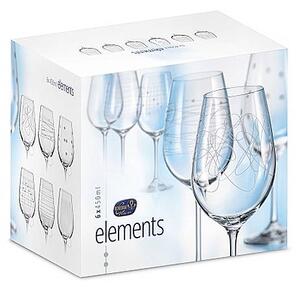 Crystalex Sklenice na víno Viola Elements 450 ml 6 ks