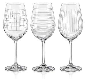 Crystalex Sklenice na víno Viola Elements 450 ml 6 ks
