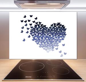 Panel do kuchyně Stdce z motýlů pksh-78453445
