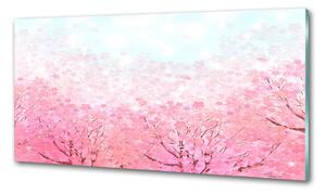 Dekorační panel sklo Květy višně pksh-78464796
