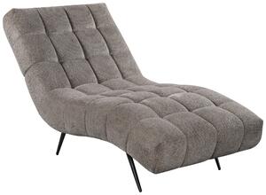 RELAXAČNÍ VÁLENDA, textil, šedá MID.YOU - Relaxační křesla, Online Only