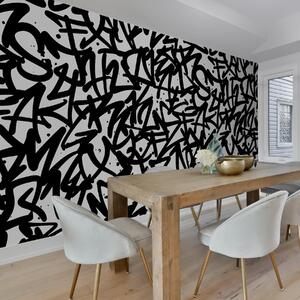 Fototapety Graffiti Emoce: Black, Fototapety černobílé, u99087v3 : uwalls.cz