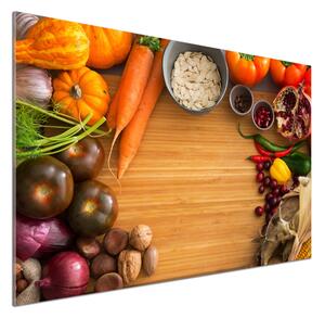 Panel do kuchyně Podzimní zelenina pksh-79089125