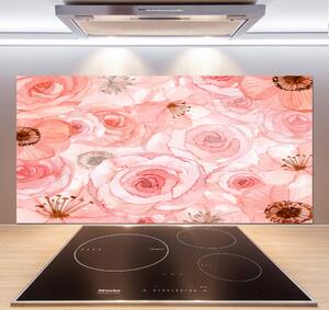 Panel do kuchyně Květinový vzor pksh-79352626