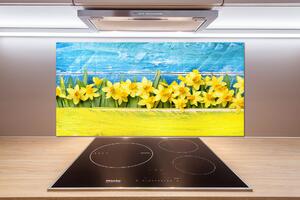 Skleněný panel do kuchyně Narcisy pksh-79578673