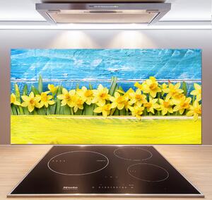 Skleněný panel do kuchyně Narcisy pksh-79578673