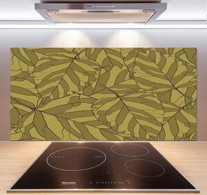 Skleněný panel do kuchyně Listí pksh-79839110
