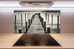 Panel do kuchyně Dřevěné molo pksh-80039561
