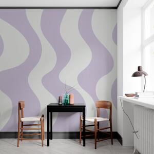 Fototapety Vinutí fialových čar, Fototapety moderní, w01833v4 : uwalls.cz