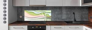 Panel do kuchyně Abstrakce strom pksh-80561206