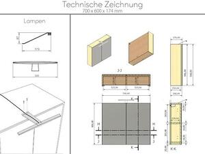 Zrcadlová skříňka do koupelny s osvětlením zrcadla, koupelnové světlo (70 x 60 x 17 cm) | Antracitová barva | Koupelnová skříňka | Osvětlená skříňka do koupelny | Úložný prostor a zásuvka v bílé barvě