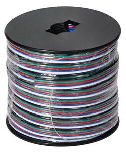 Pětižilový vodič k RGB LED pásům 5x0,35mm2, 25m
