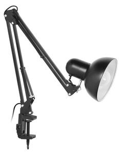 Stolní kovová lampa DEON černá, E27, 60W