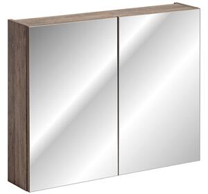Koupelnová zrcadlová skříňka SANTA FE OAK 80 cm