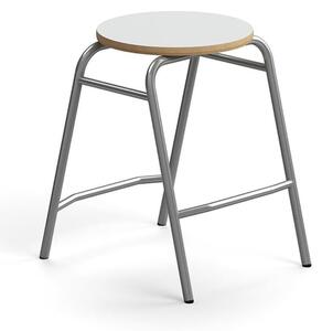 AJ Produkty Stolička ALTUS, výška 510 mm, stříbrná/šedá