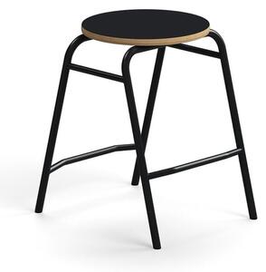 AJ Produkty Stolička ALTUS, výška 510 mm, antracitová