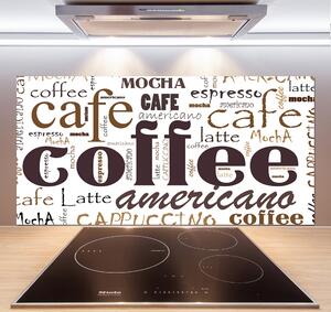 Skleněný panel do kuchyně Káva pksh-81608556