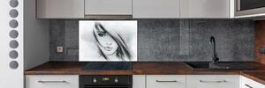 Panel do kuchyně Portrét ženy pksh-81700104